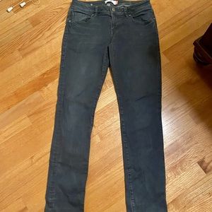 Cabi black straight jeans